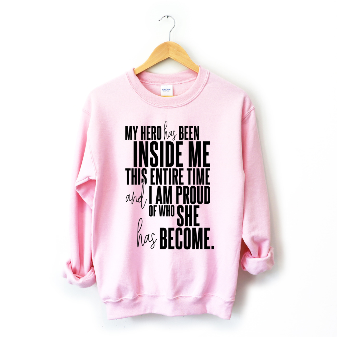 My sales hero sweatshirt