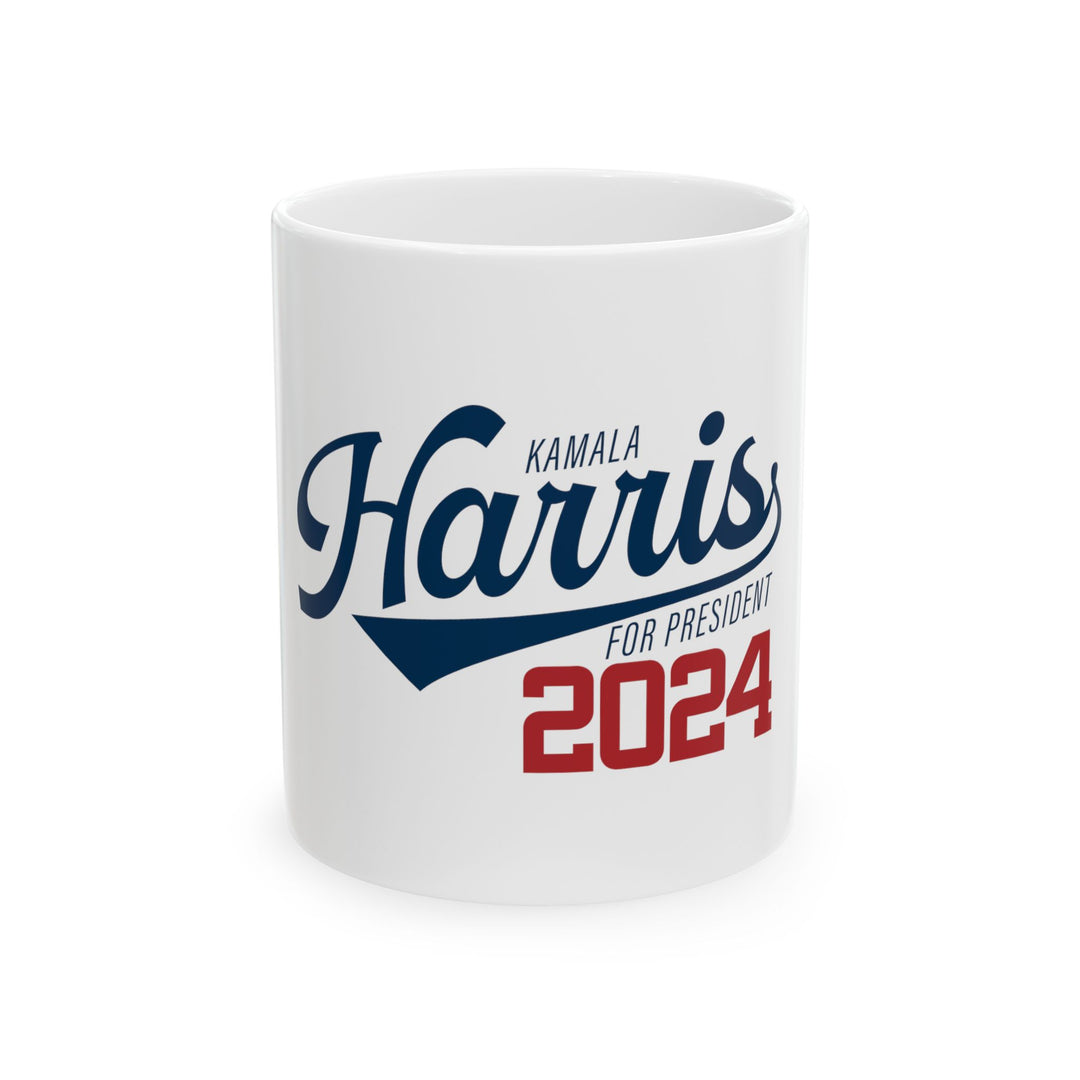 Kamala Harris For President 2024 11 oz Mug-clothing and culture-shop here at-A Perfect Shirt